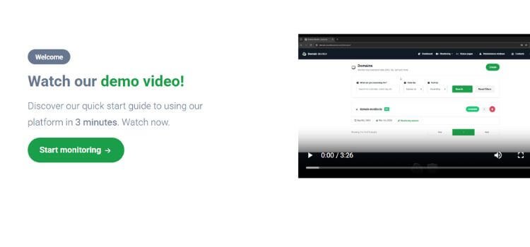 Domain Monitor Lifetime Deal
