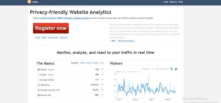 Clicky  Web Analytics Tools