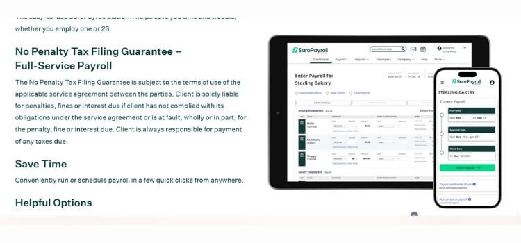 Gusto vs SurePayroll