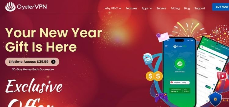 OysterVPN Lifetime Deal