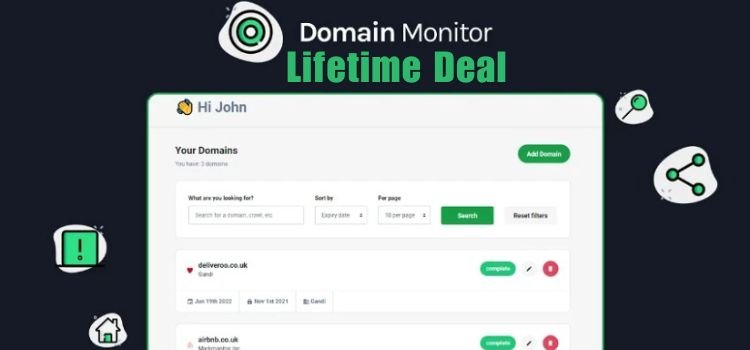 Domain Monitor Lifetime Deal